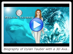 Biography of Dylan Tauber with a 3D Avatar